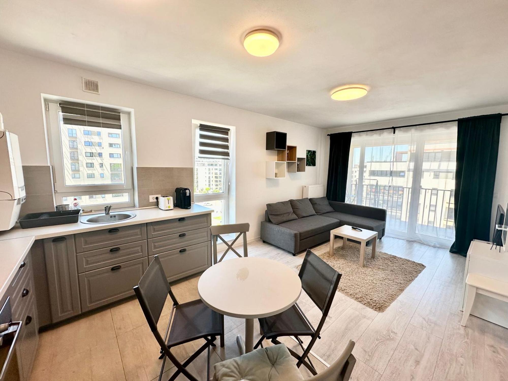 Kasper Coresi Mall - Rise Private Apartments & Suites Brasov Bagian luar foto
